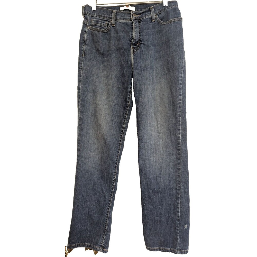 VTG Levi's 512 Women's Perfectly Slimming Jeans 12S/C Cotton Blend Blue - Picture 2 of 10